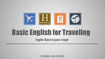 Preview of Basic English for Traveling