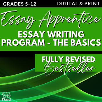 Preview of Basic Essay Writing Lessons, Activities: Before the 5-Paragraph Essay BUNDLE