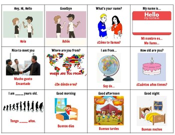 Frases En Espanol For Bulletin Board Teaching Resources | TPT