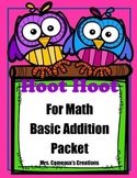 Basic Facts Math Addition Packet