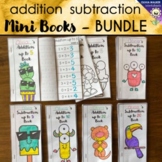 Basic Facts Mini Math Books Bundle, Addition Subtraction u