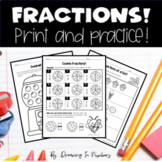 Fractions - Fractions of a Whole and Set - Basic Fraction 