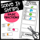 Basic Fractions Solve It Strips®