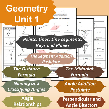 geometry 1 5 homework answers