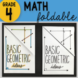 Math Doodle - Basic Geometric Ideas ~ INB Foldable Notes ~