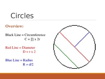 Preview of Basic Geometry - Circles and Triangles