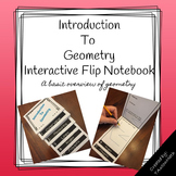 Introducton to Geometry Mini Flip Book for Interactive Notebooks