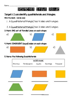 What is a triangle? Simple geometry -  Study Guides