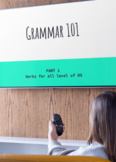 Basic Grammar Lesson for High School/ Slideshow/ Parts of 