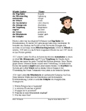 Martin Luther Biography in German on Protestant Reformer
