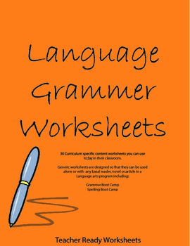 Preview of Basic Grammar in Simple Steps - Teacher Ready Worksheets