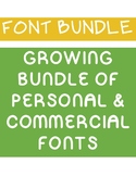 GROWING Font Bundle! | Personal & Commercial Use
