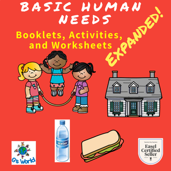 Preview of Basic Human Needs - Standards Based - UPDATED