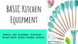 Basic Kitchen Tools/Equipment Instructional Bundle