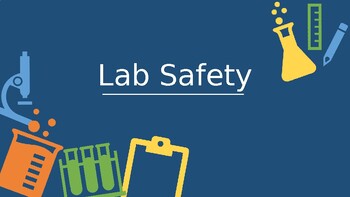 Preview of Basic Lab Safety Lecture PowerPoint
