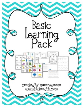 Preview of Basic Learning Pack