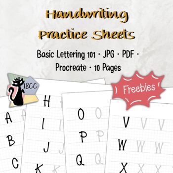 Preview of Basic Lettering 101 | Freebies