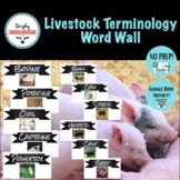 Basic Livestock Terminology- Animal Science, Agriculture E