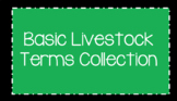Basic Livestock Terms Collection