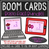 Basic Math Facts BOOM Card™ Bundle (Valentine's Day Edition)