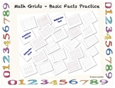Basic Math Facts Practice Grids