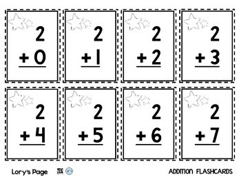 math flash cards 1st grade