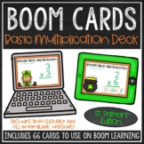 Basic Multiplication Fact BOOM Cards™ (St. Patrick's Day Edition)