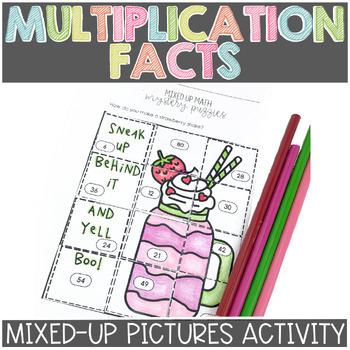 Preview of Multiplication Facts, Fact Fluency Worksheets, & Mystery Pictures