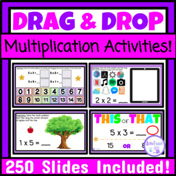 Preview of Basic Multiplication Facts Math Center Activities Multiplication Fact Practice