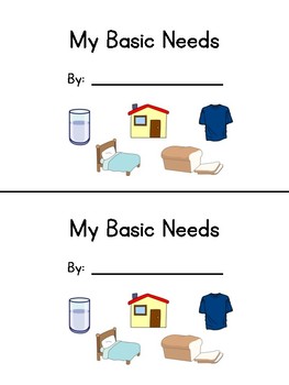 Preview of Basic Needs Booklet