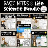 Basic Needs Bundle| Animal characteristics and Life Scienc