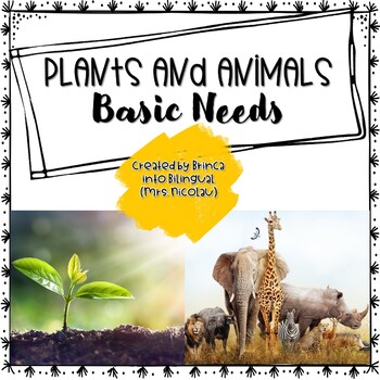 Basic Needs Of Animals Teaching Resources | TPT