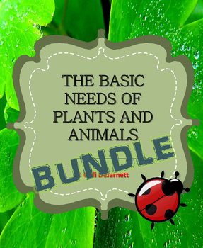 Preview of Basic Needs of Plants and Animals Graphic Organizers