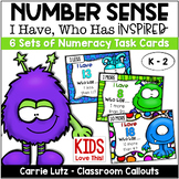 I Have, Who Has Number Sense Games | 1 More, 1 Less and 10