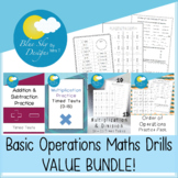 Addition, Subtraction, Multiplication and Division Maths D