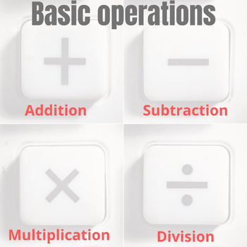 Preview of Basic Operations Practice Worksheet(addition,subtraction,multiplication,division