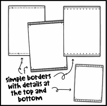 fee clipart and page borders