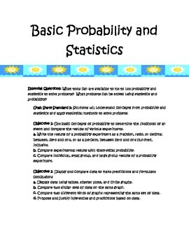 Preview of Basic Probability and Statistics