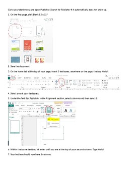 Preview of Basic Publisher Document