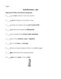 Basic Science Lab Safety and Rules True or False Assessment