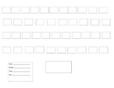 Basic Seating Chart for Music Classroom