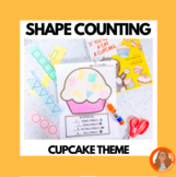 Basic Shape Counting Activity: If you Give a Cat a Cupcake