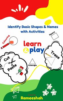 Preview of Basic Shape Names , Printables , Activities Colouring