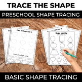 Basic Shape Tracing Worksheets for Preschoolers: 10+ Shape