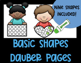 Basic Shapes Dauber / Dobber Pages
