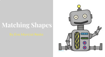 Preview of Basic Shapes : Matching (Google Slide, Remote Learning Resource)