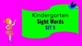 Basic Sight Words - Set 1 (PPT)