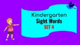 Basic Sight Words - Set 4