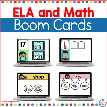Preview of Basic Skills Boom Cards Digital Activities Distance Learning Task Cards