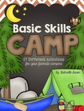 Basic Skills Camp {17 Different Activities for Your Favori